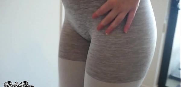  Hot step sister makes me cum in her panties and pull them up